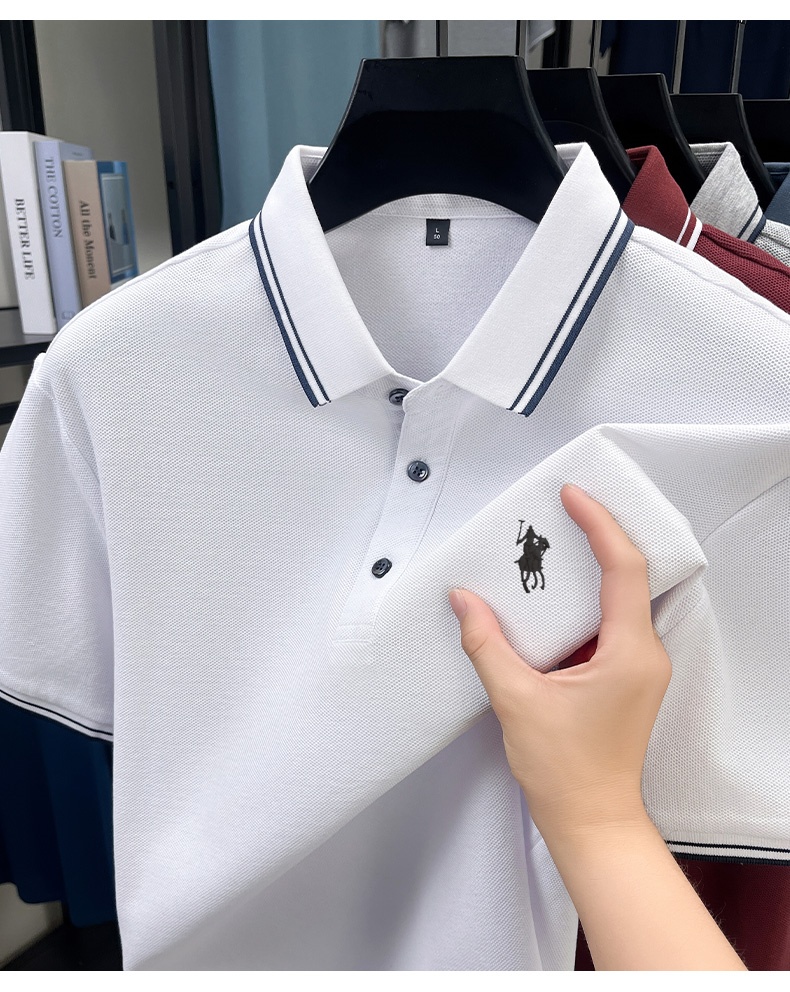 Yazlık Çizgili Yaka Polo Tişör - Polo Shirt Pique incelemesi ve fiyatı