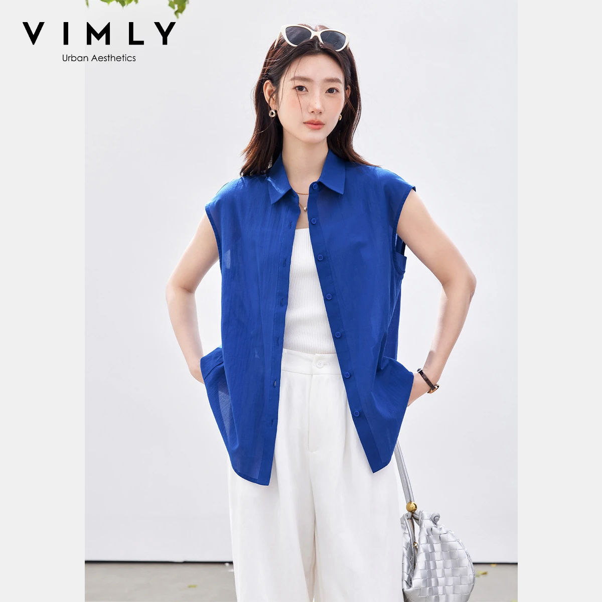 VIMLY Minimalist Ofis Kolsuz B - Shirt Camp Collar incelemesi ve fiyatı