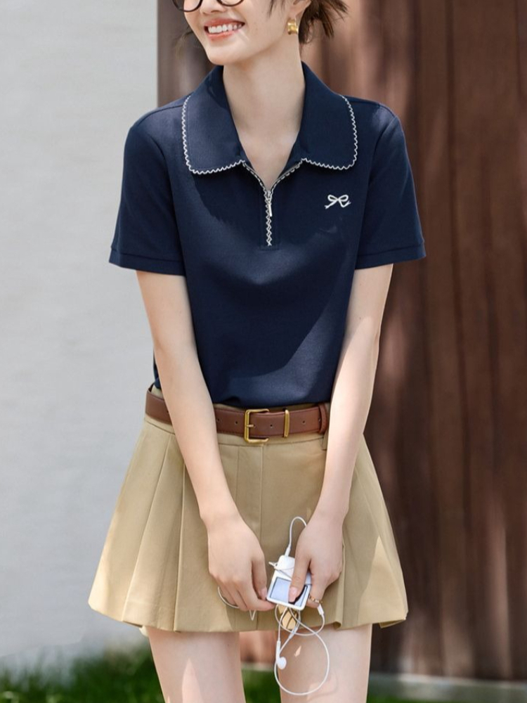 Kadınlar İçin Dar Kesim Vücudu - Polo Shirt Pique incelemesi ve fiyatı