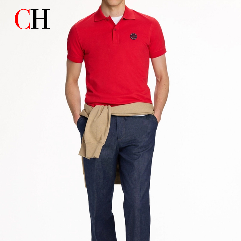 CH Kırmızı Vurgulu Dairesel Ka - Polo Shirt Pique incelemesi ve fiyatı