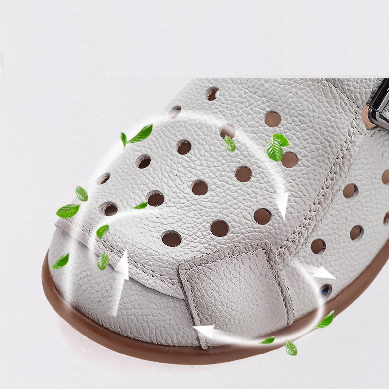 Yeni İnek Derisi Alçak Topuklu - Casual Sandal Leather incelemesi ve fiyatı
